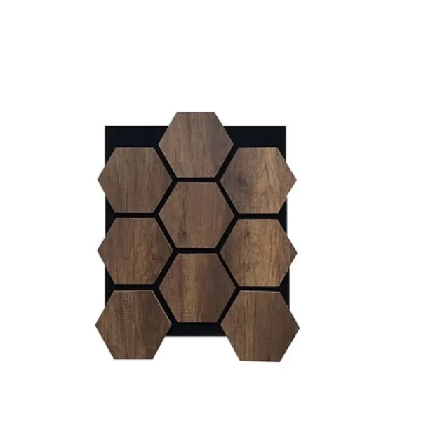 Hexagon Altıgen Mdf Akustik Duvar Paneli 65x80 CM Hamilton