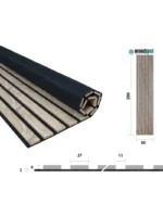 Woodipol Baltık Meşe 60*280 cm