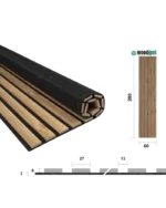 Woodipol Bozkır Kahve 60*280 cm